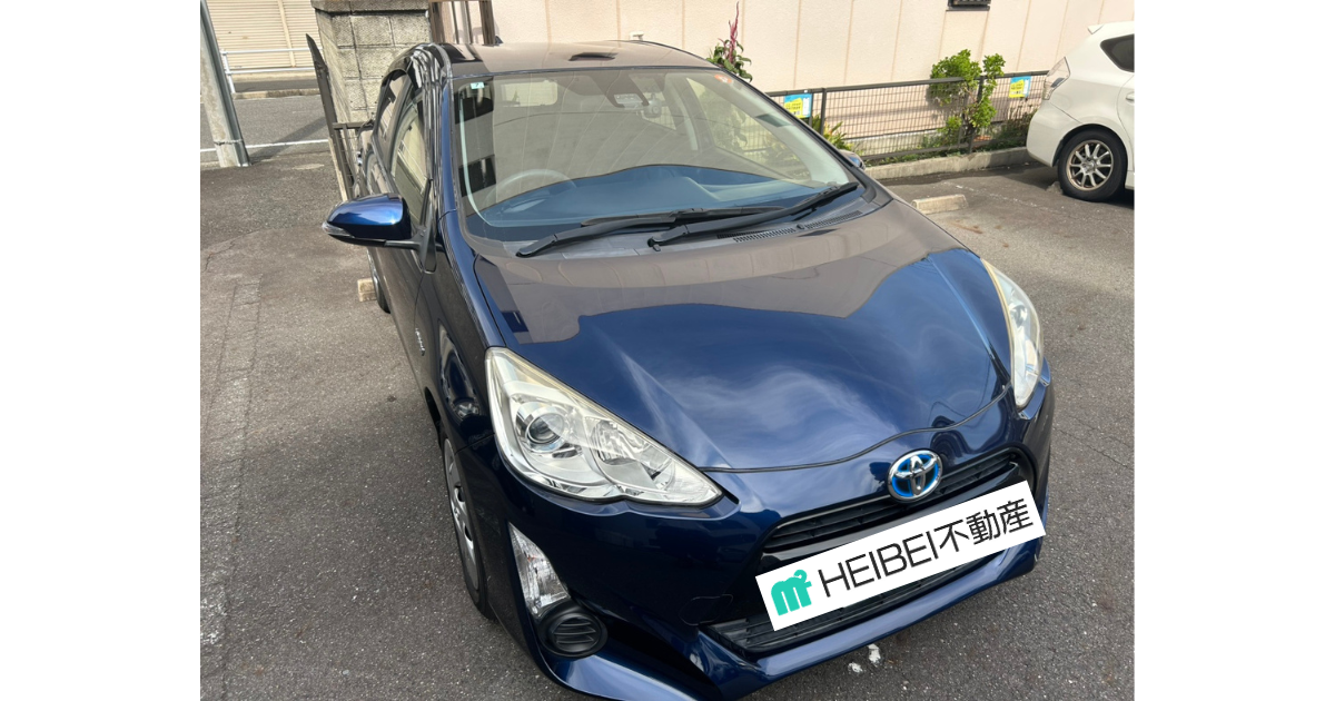 営業車のアクア